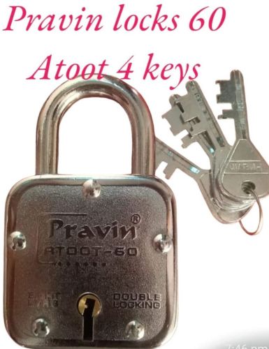 60MM Double Lock Steel Padlock