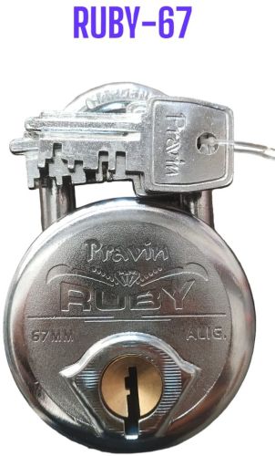 67mm Round Steel Disc Anti Cut Padlock
