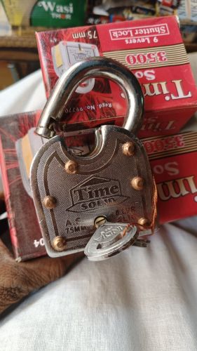 75mm Steel Rivet Body Heavy Duty Padlock