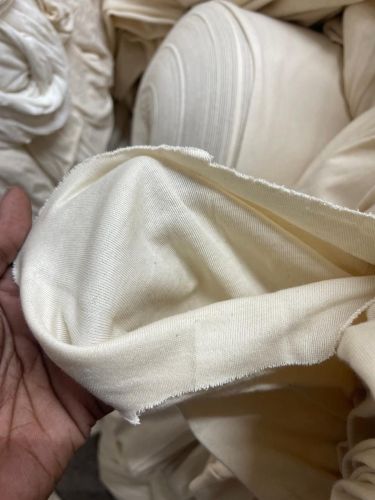 Grey Interlock Cotton Knitted Fabric