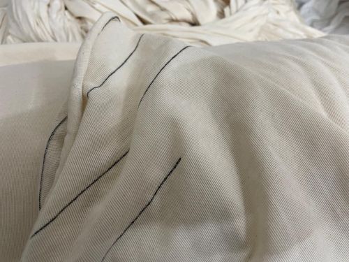 Grey Tubular Single Jersey Cotton Knitted Fabric