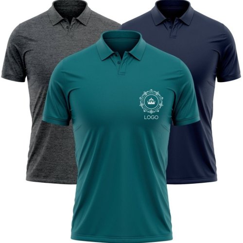 Custom Print Cotton Polo T-Shirts