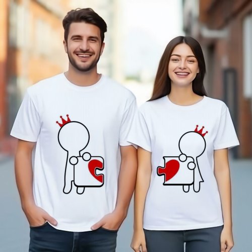 Custom Print Regular 240 GSM Round Neck T-Shirts