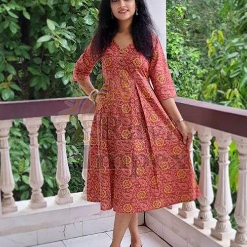 Casual Wear One Piece Dress