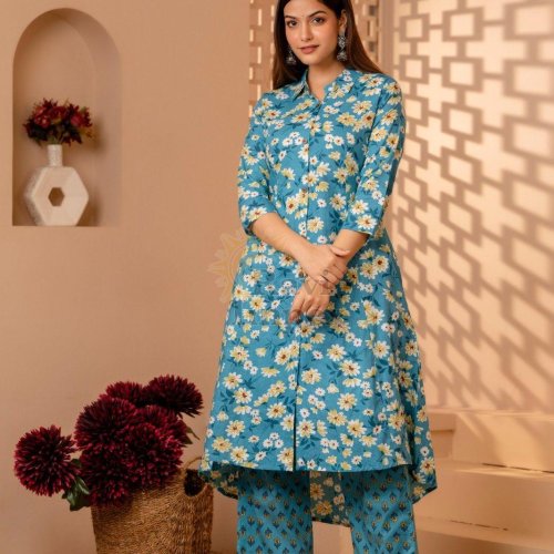 Floral Printed Women Co-Ord Set