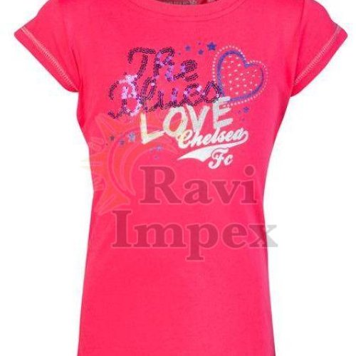 Ladies Printed Cotton T-Shirt