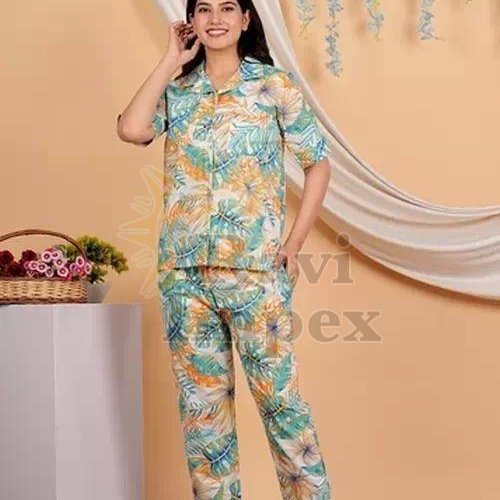 Printed Ladies Night Suit
