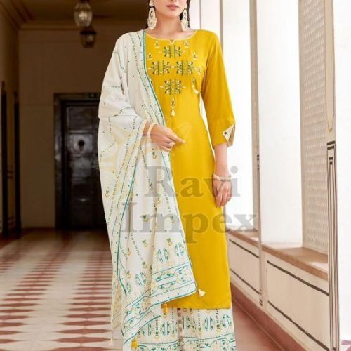 Women Casual Kurti Pant Set