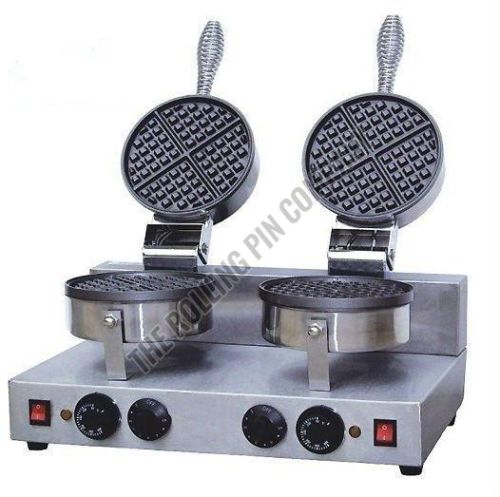 Double Waffle Baker Machine