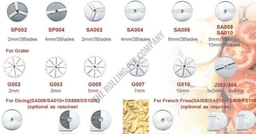 Round Stainless Steel Vegetable Cutter Blade
