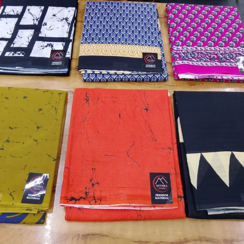 Printed Cotton Sarees