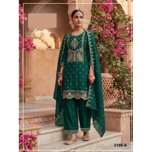 Rangoli Crush with Sequence Embroidery Work Pakistani Suit