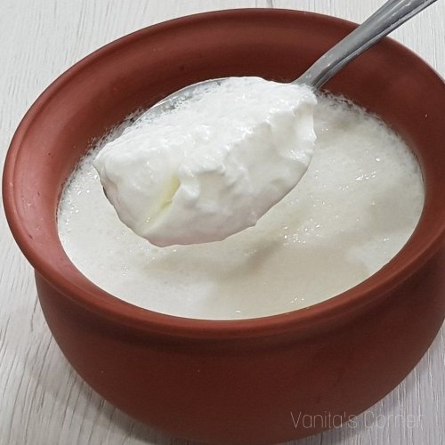 Natural Thick Soya Curd