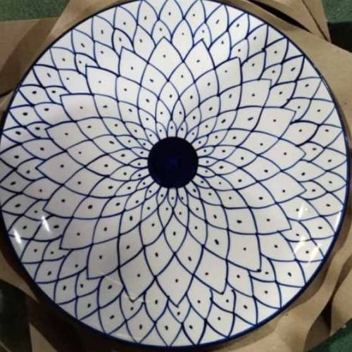 Decorative Ceramic Serving Plate