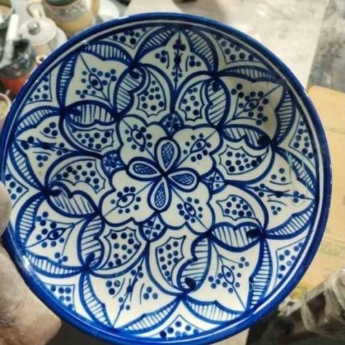 Glazed Ceramic Plate