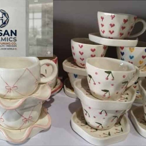 Handmade Ceramic Tea Cup Set