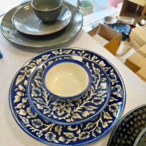 Premium Ceramic Bowl Plate Set