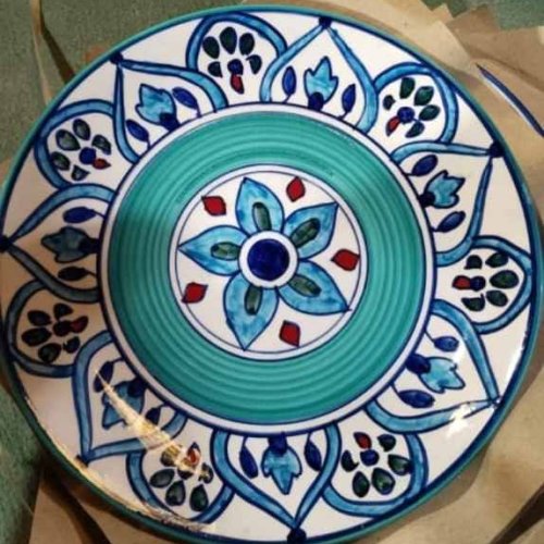 Round Ceramic Plate