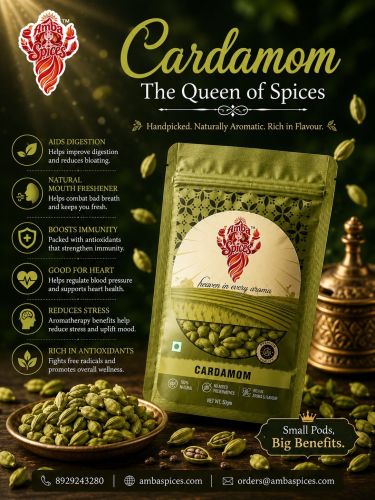 5mm Green Cardamom