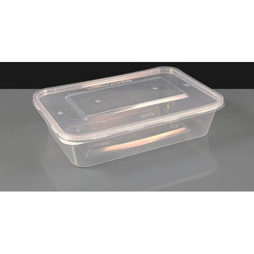 650 Ml Rectangular Plastic Container