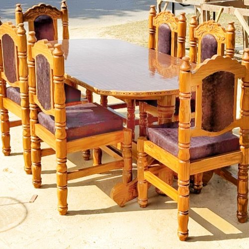 Sagwan Wood Dining Table Sets