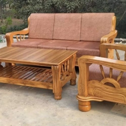 Dabang 5 Seater Sagwan Sofa Set