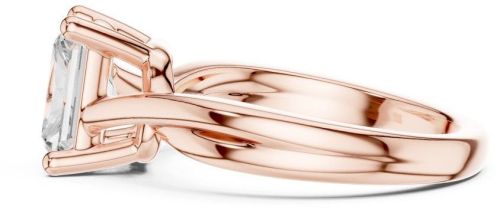 14K Solid Gold 2.00 Carat Radiant Cut Lab Grown Diamond Ring