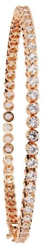 14K Solid Gold 3.58 Carat Lab Grown Diamond Bracelet