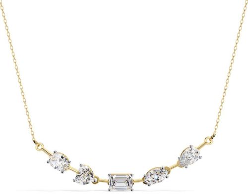 14K Solid Gold Lab Grown Diamond Necklace