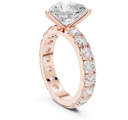 14K Yellow Gold 3.00 CT Heart Cut Diamond Ring