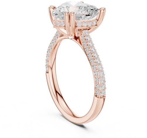 4.00 Carat Heart Cut Diamond Ring