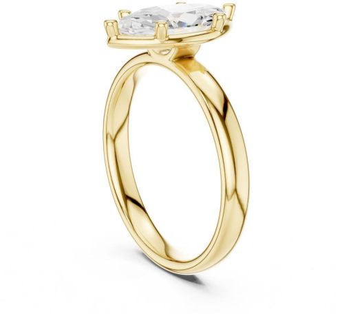 IGI Certified 1.50 CT Marquise Cut Lab Grown Diamond Ring