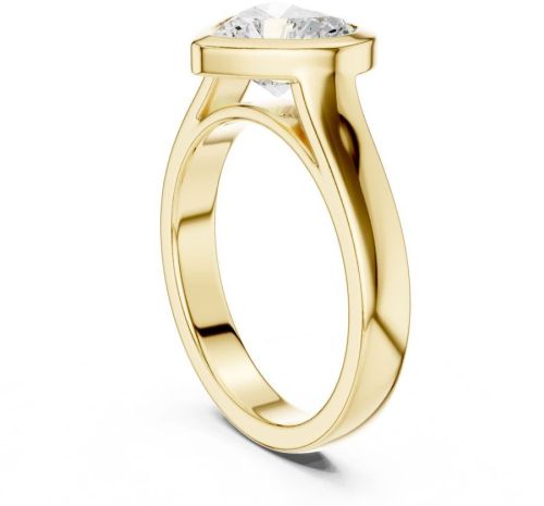IGI Certified 2.0 CT Heart Cut Lab Grown Diamond Ring