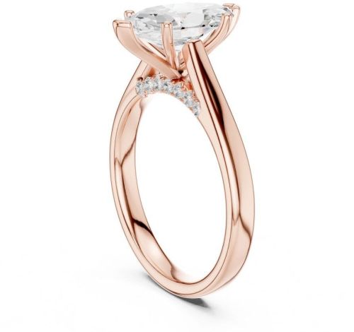 IGI Certified 2.0 CT Marquise Cut Lab Grown Diamond Ring