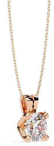 IGI Certified 2.00 Carat Round Cut Diamond Pendent