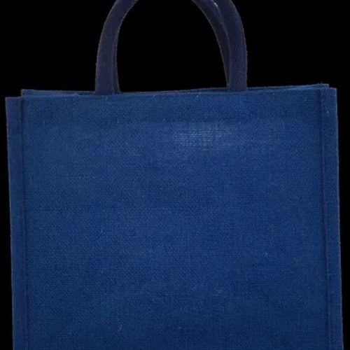 EB 1054 Blue Jute Shopping Bag
