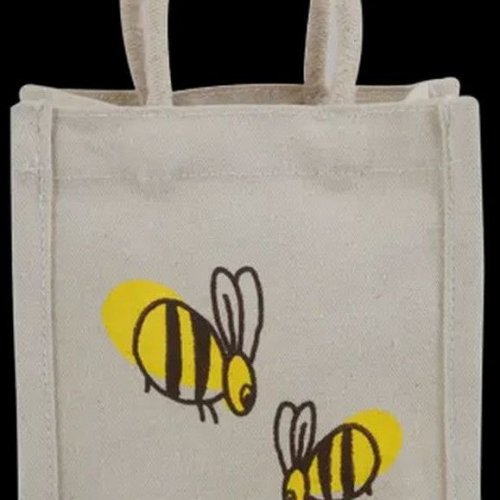 Honey Bee Printed Canvas Bag