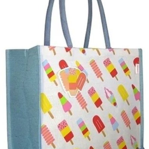 Ice Cream Printed Shopping Bag