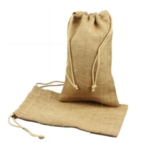 Jute Drawstring Packaging Bag