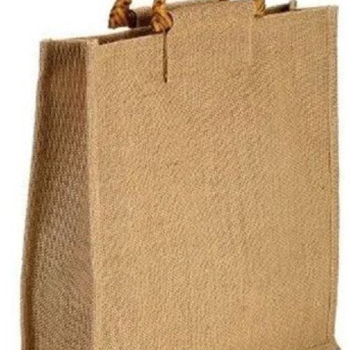 Padded Cotton Tape Handle Stylish Jute Shopping Bag