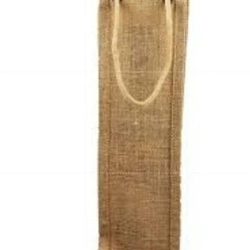 Plain Jute Bottle Bag