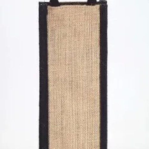 Single Wine Bottle Natural Jute Bag