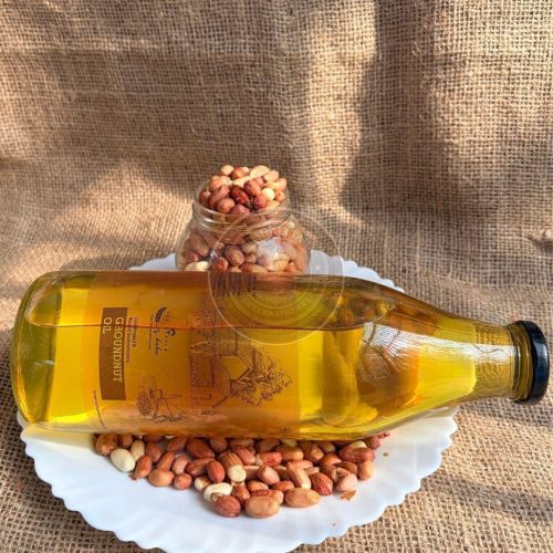 1 Litre Cold Pressed Groundnut Oil