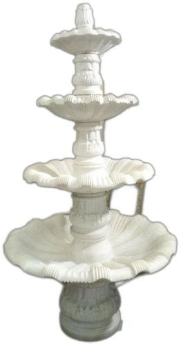 White Marble Garden Fountain