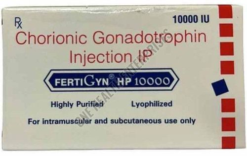 10000 IU Fertigyn Chorionic Gonadotrophin Injection
