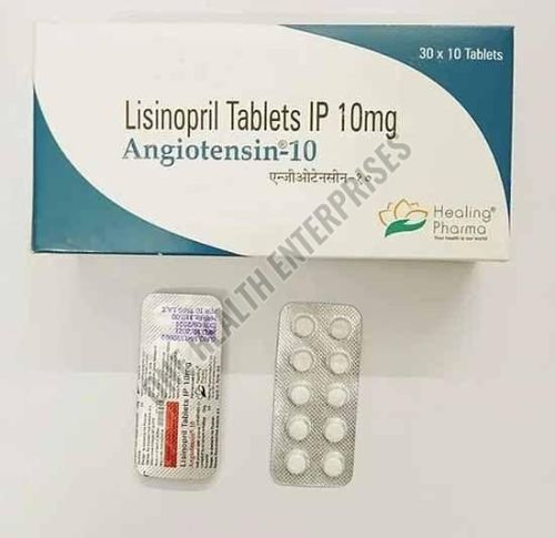 Angiotensin Lisinopril 10mg Tablet