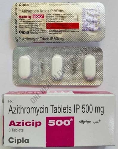 Azicip 500mg Azithromycin Tablet