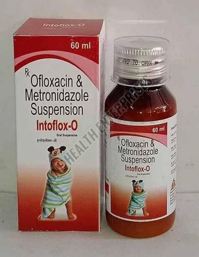 Intoflox O Metronidazole Ofloxacin Suspension