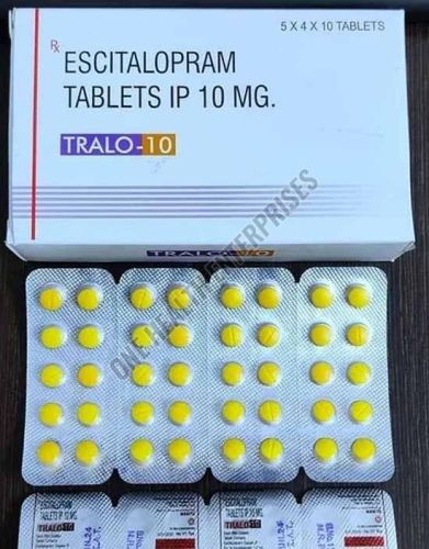 Tralo 10mg Escitalopram Tablet
