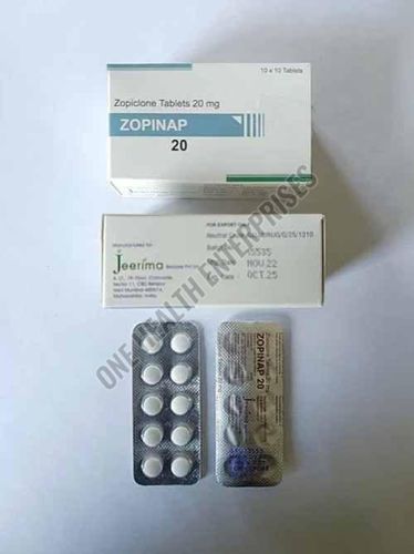 Zopinap 20mg Zopiclone Tablet